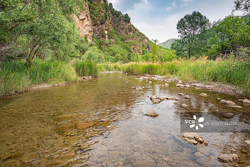 北京密云清水河峡谷图片素材