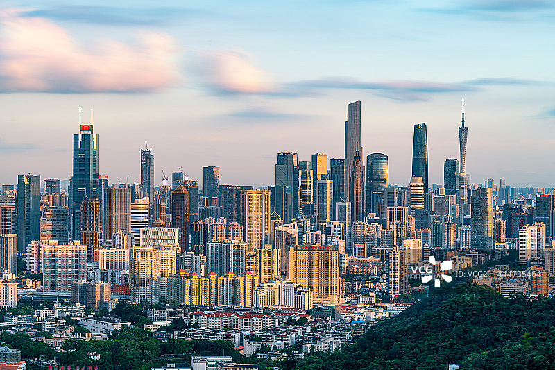 天河中央商务区图片素材