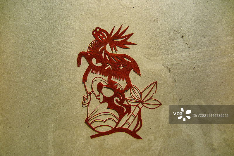 烟台美术馆馆藏，烟台画院馆藏，晚清剪纸，胶东民间艺术，生活美学图片素材