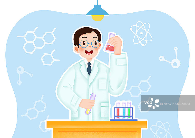 科学家在实验室做实验的特写镜头图片素材