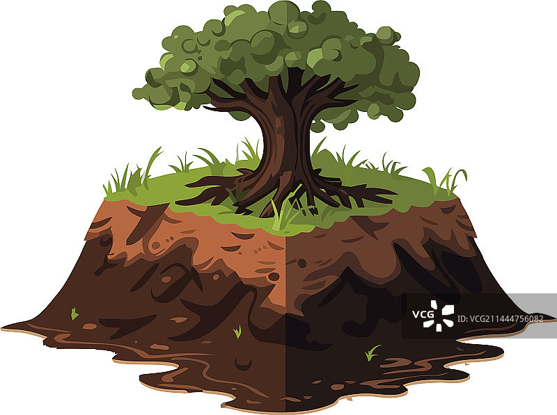 山间树木图片素材