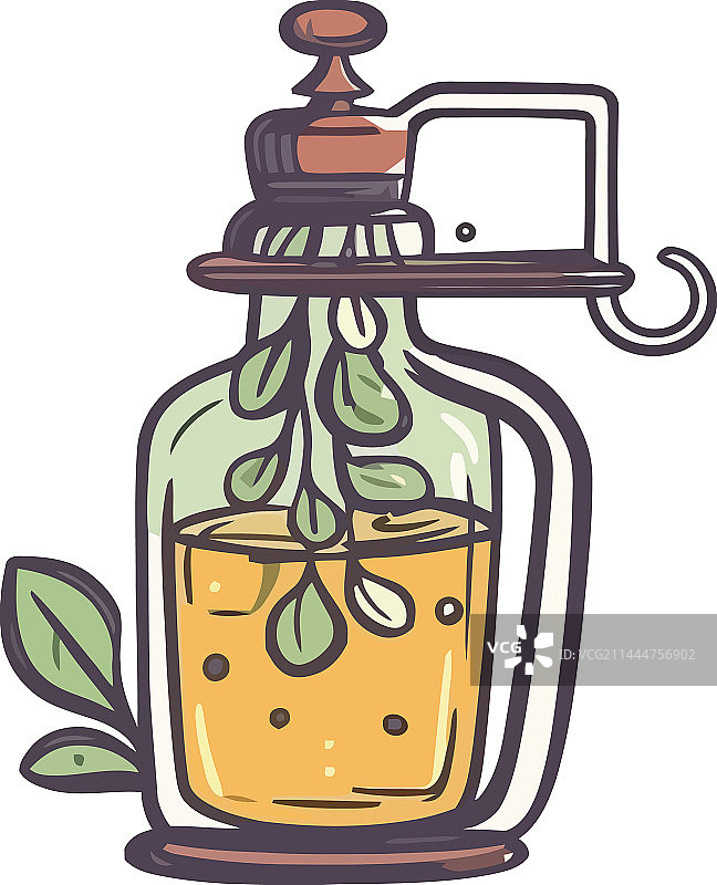 瓶装厨房橄榄油图片素材