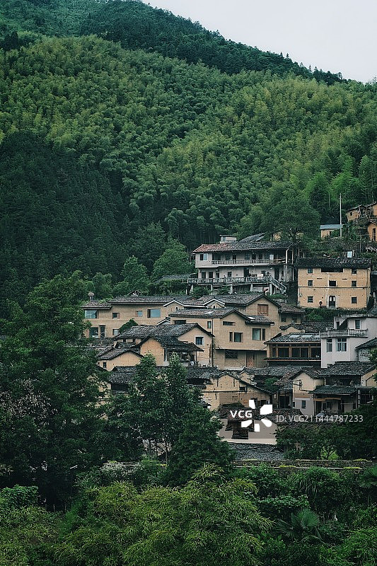 丽水松阳古村落陈家铺村图片素材
