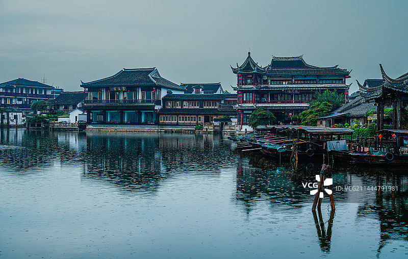 烟雨江南图片素材