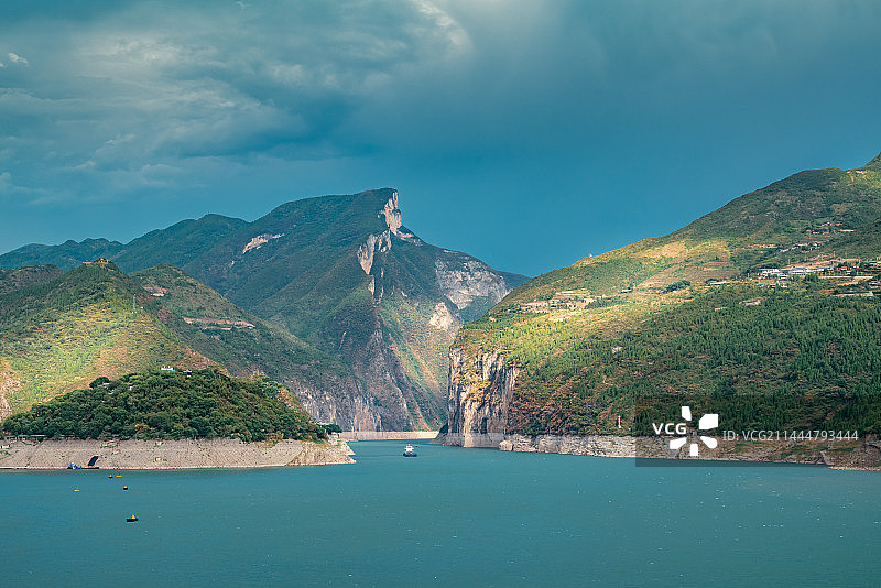 重庆奉节夔门图片素材