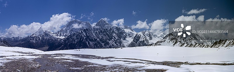 贡嘎-日达漫垭口图片素材