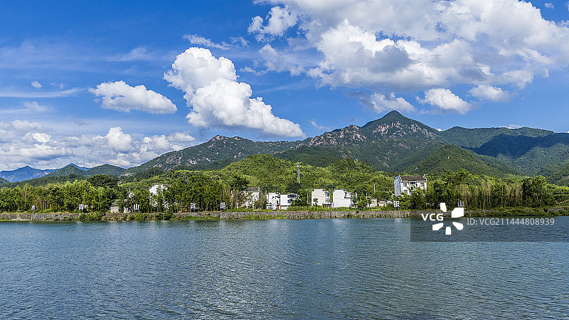 夏日龙须山图片素材