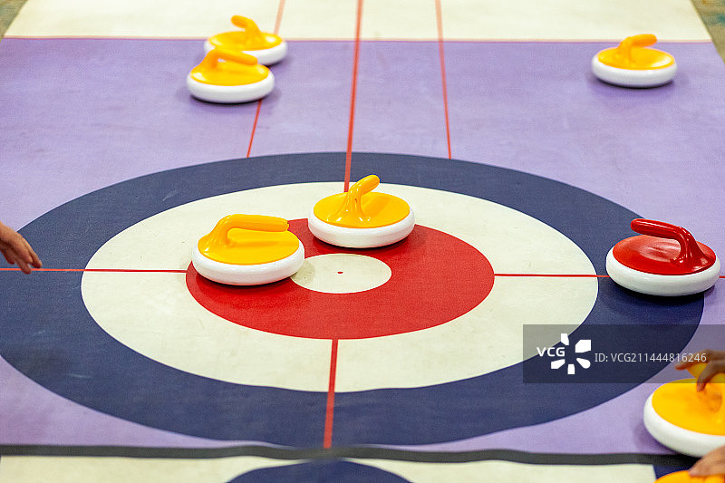 陆地冰壶活动图片素材