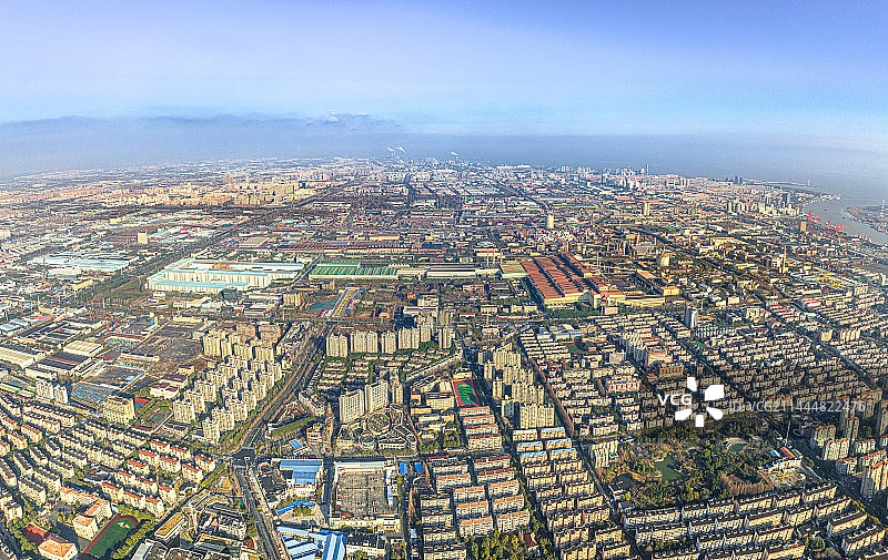 上海宝山钢铁厂 宝钢 宝山区 吴淞工业区 经济发展 转型改革 产业园区图片素材