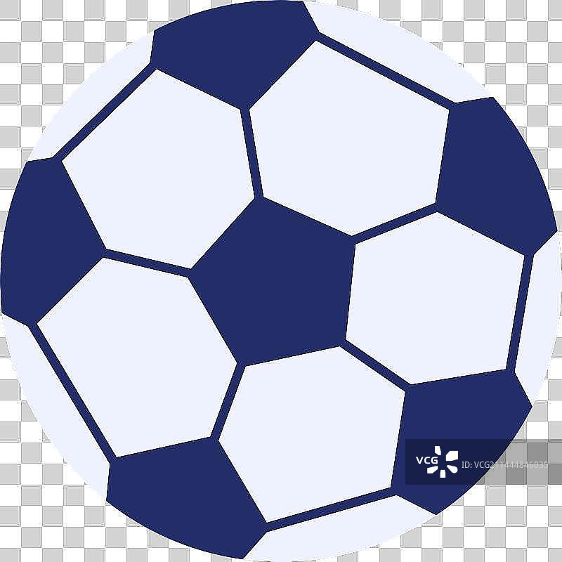 卡通矢量体育运动设备足球图片素材