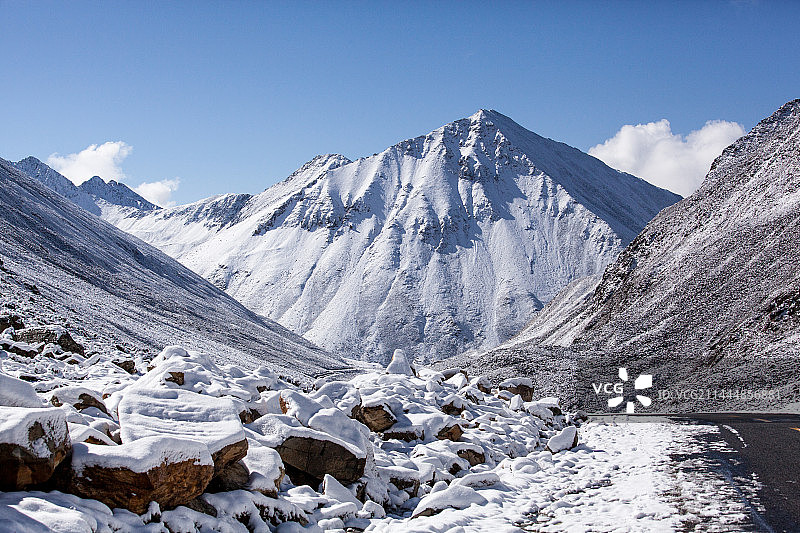 神湖拉姆拉错图片素材