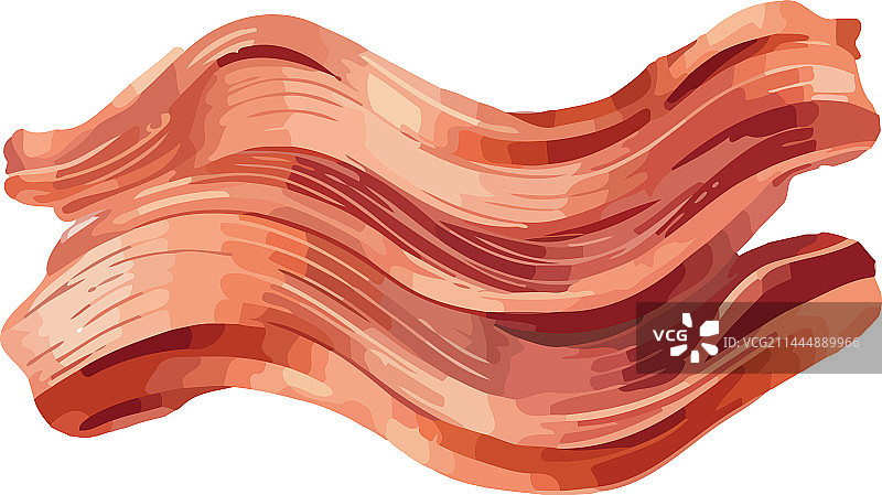 烟熏猪肉培根美食小吃图片素材