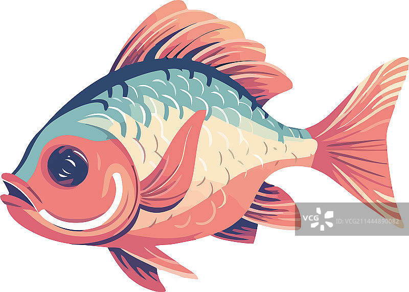 在热带水下天堂畅游的鱼图片素材