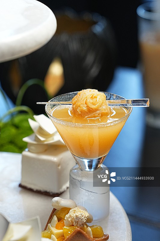 柏悦酒店精致下午茶图片素材