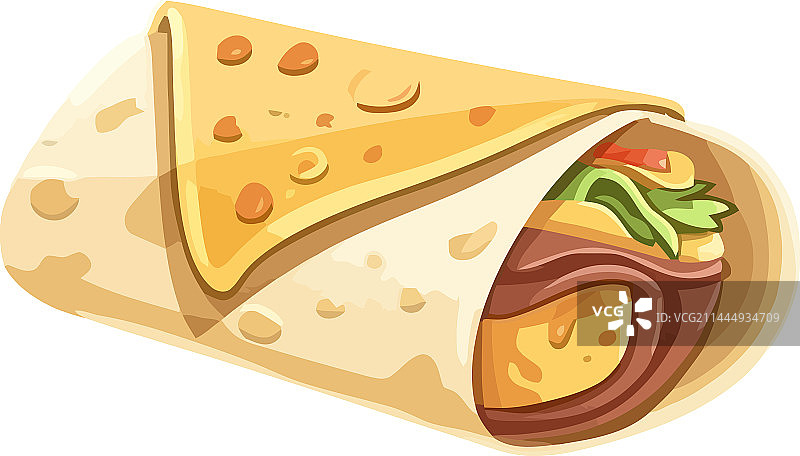 新鲜食材塔可美食图片素材