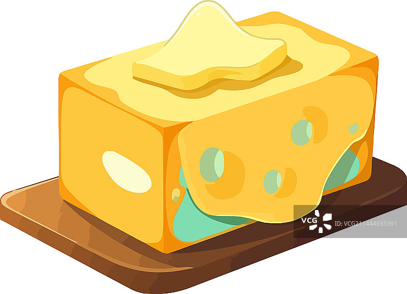 新鲜有机奶酪片开胃菜盘图片素材