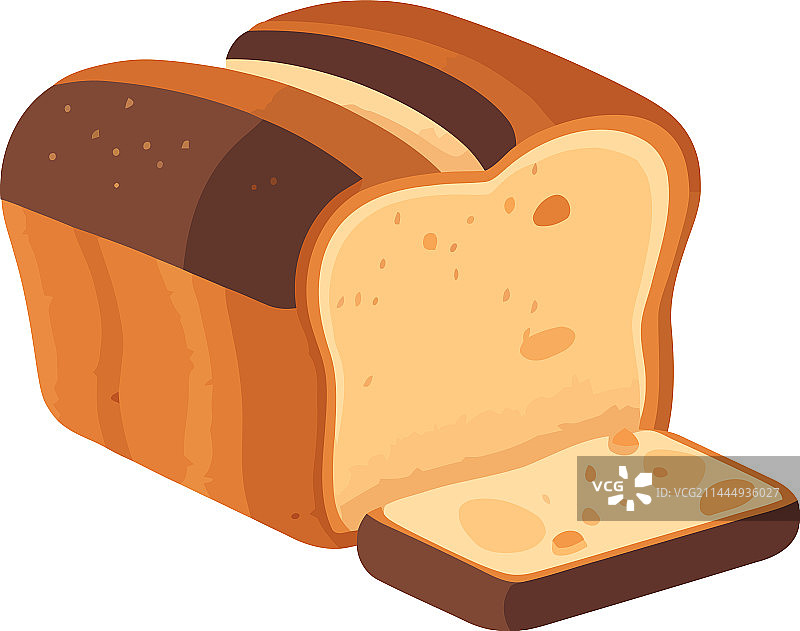 新鲜出炉的面包，美食的象征图片素材