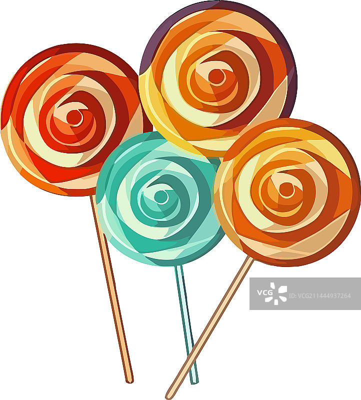 螺旋糖果甜点装饰图片素材