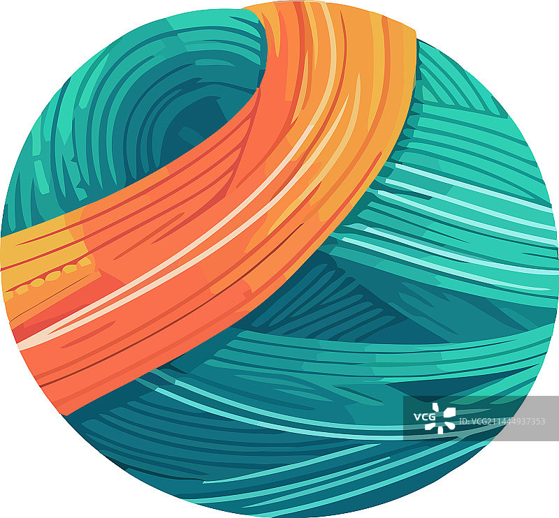 羊毛针织纺织球图片素材