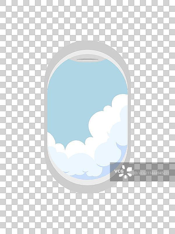 飞机舷窗图片素材