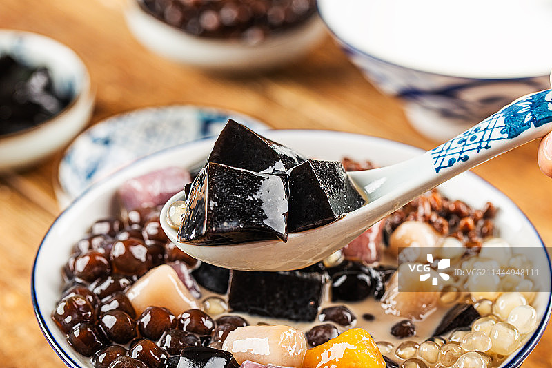 烧仙草图片素材