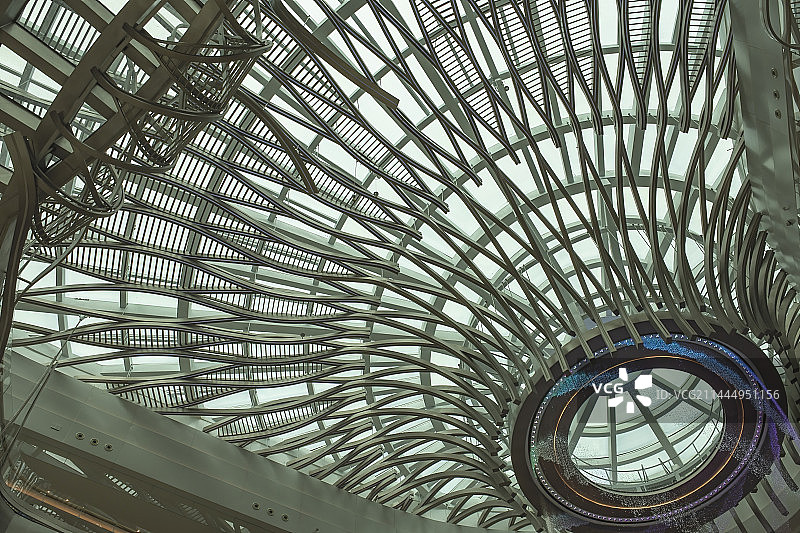 宁夏银川金凤区悠阅城穹顶图片素材