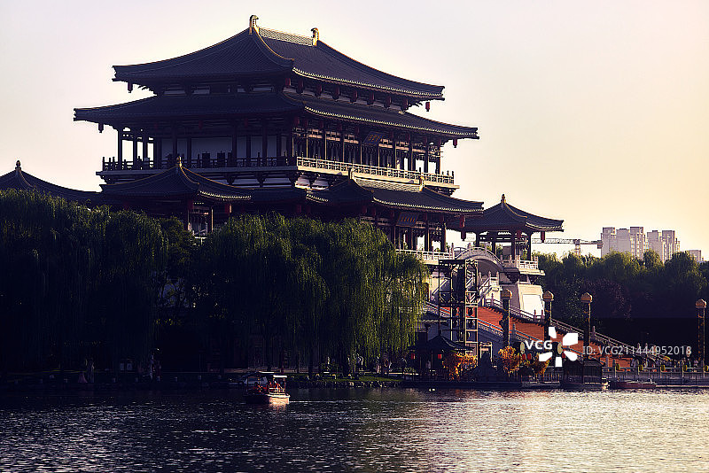 西安芙蓉园图片素材