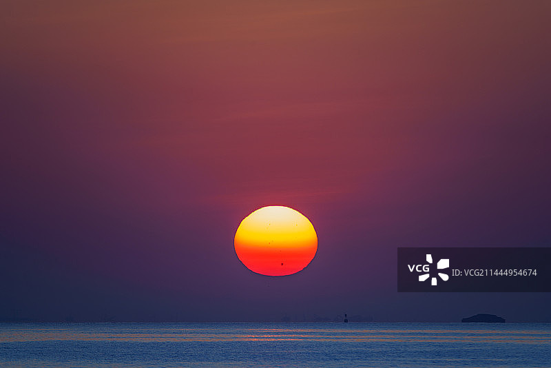海上日出图片素材