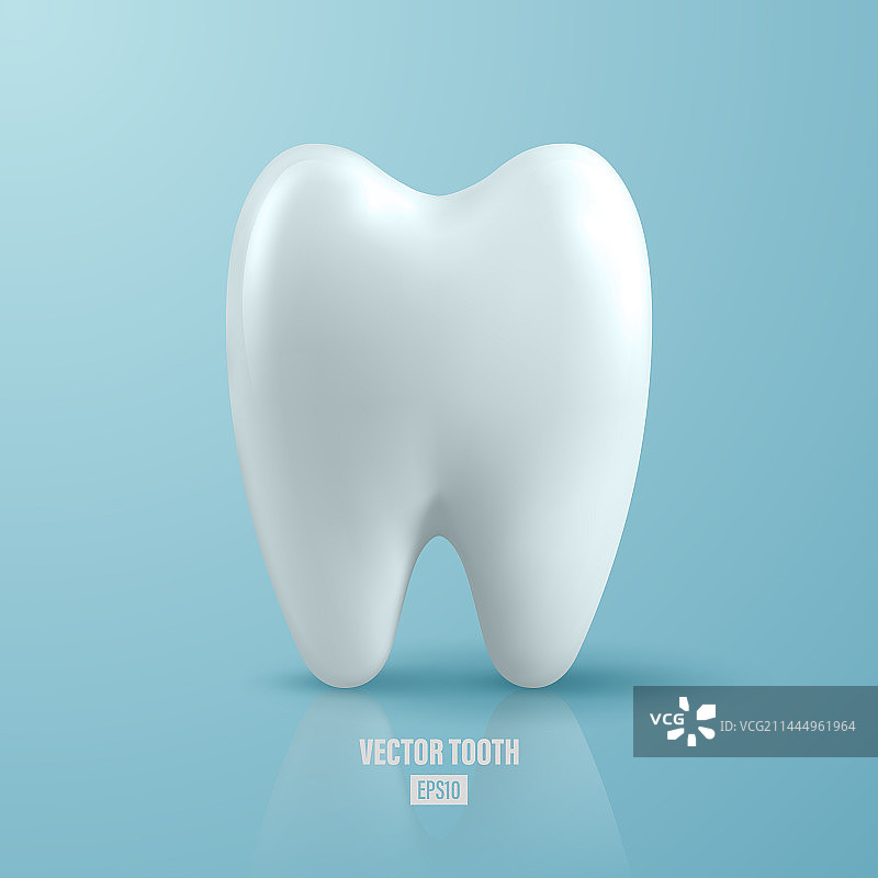 3D逼真牙齿牙科检查图片素材