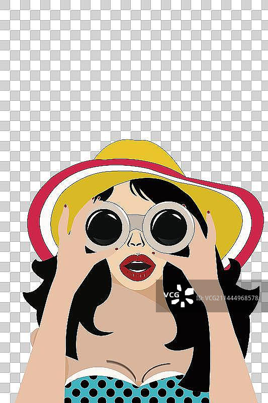 时尚女郎图片素材