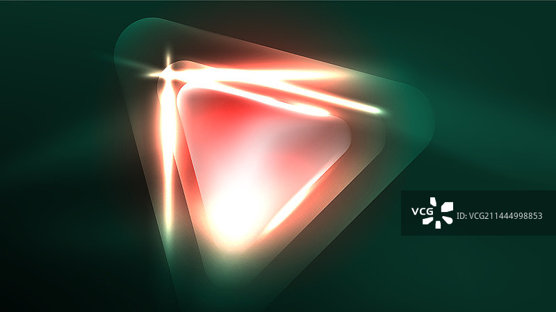 数字霓虹灯抽象背景三角形和图片素材