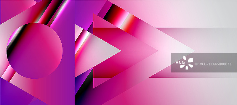 三角形抽象背景与闪亮和光泽图片素材