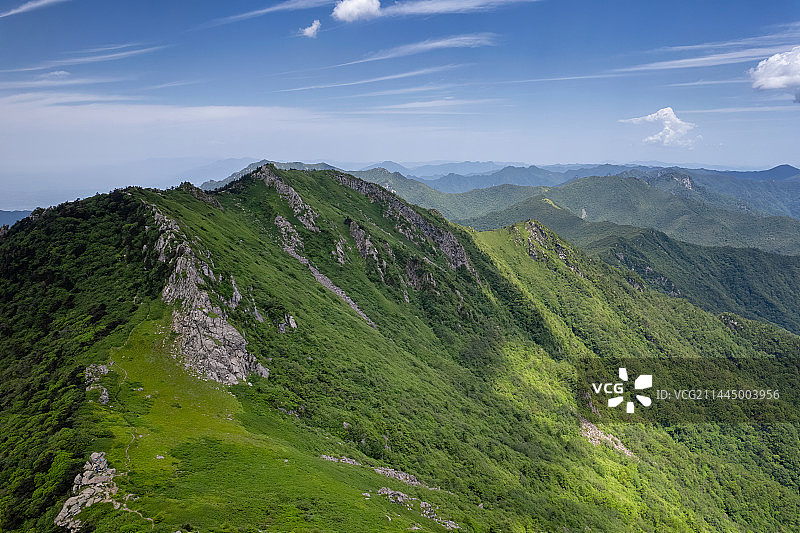 陕西省西安市秦岭终南山图片素材