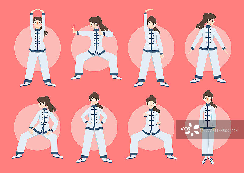 八段锦图片素材