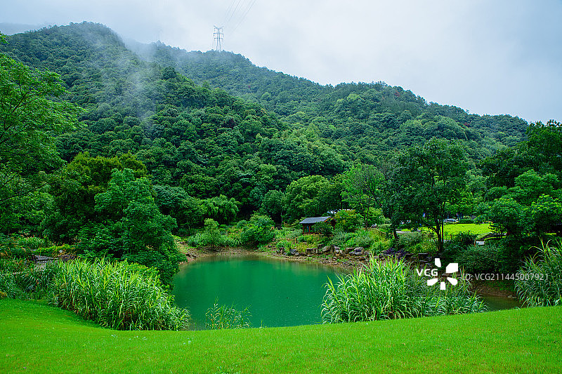 黄公望隐居地图片素材