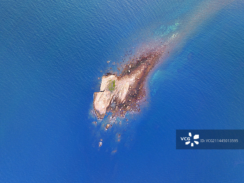 海茫孤岛图片素材