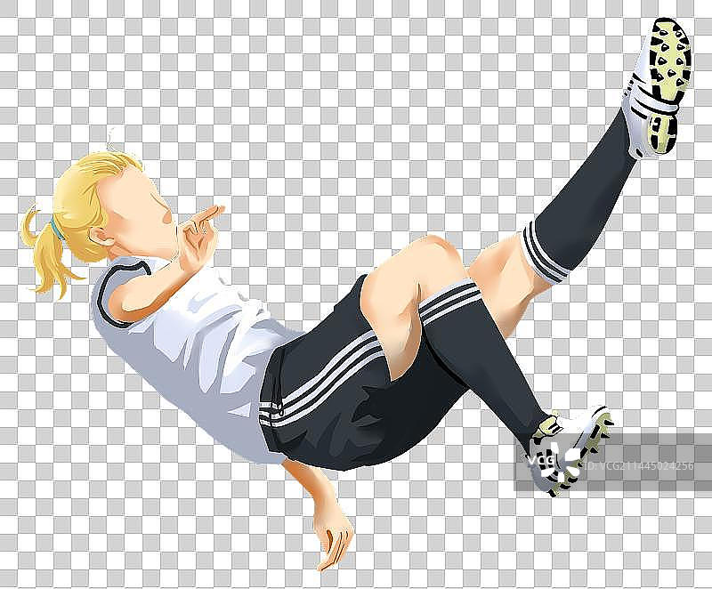 女子足球7图片素材