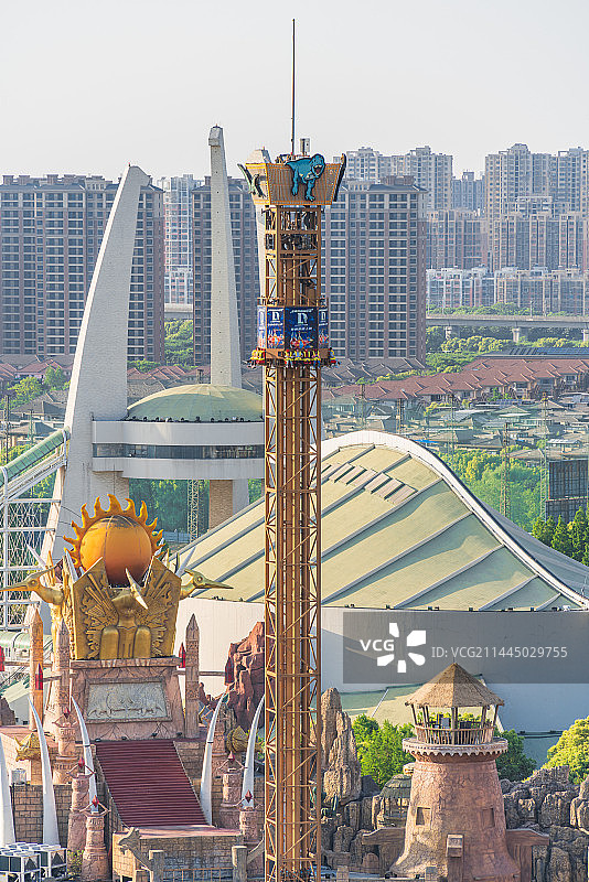 常州市中华恐龙园风光图片素材
