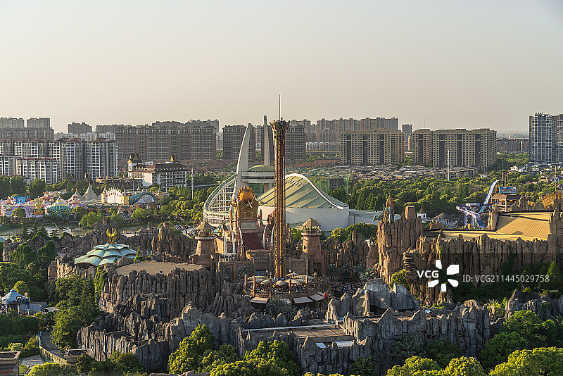 常州市中华恐龙园风光图片素材