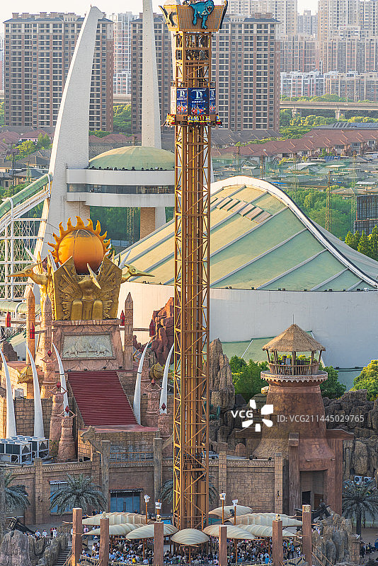 常州市中华恐龙园风光图片素材