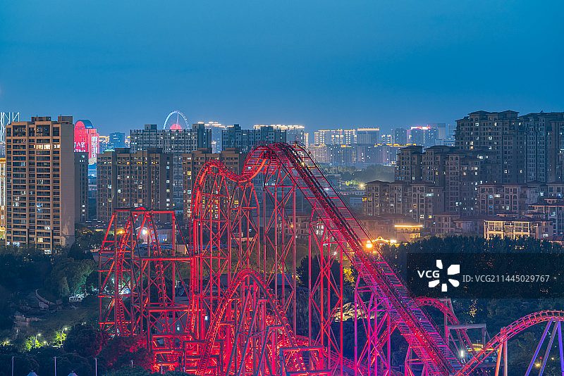 常州市中华恐龙园风光图片素材