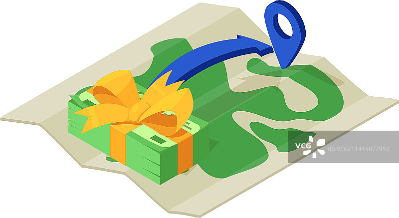 国际汇款图标2.5D图片素材