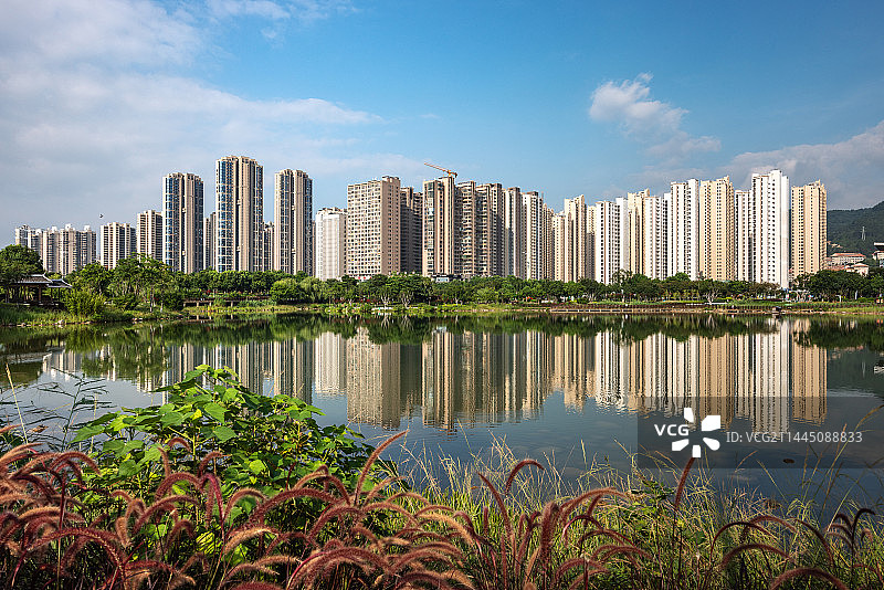 中国福建龙岩城市风光图片素材