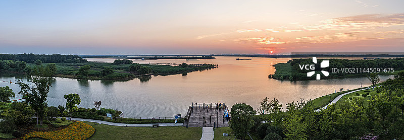 马鞍山薛家洼生态公园图片素材