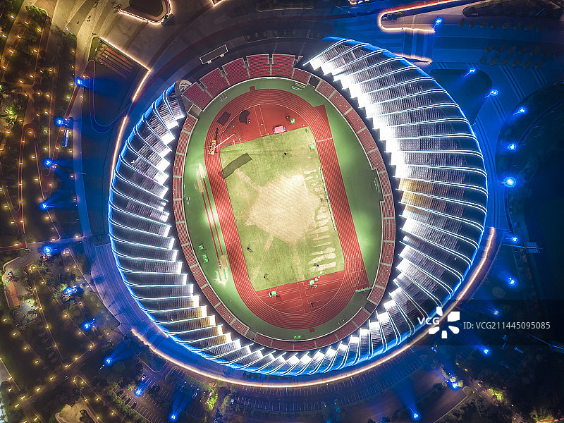 广东清远奥林匹克中心图片素材