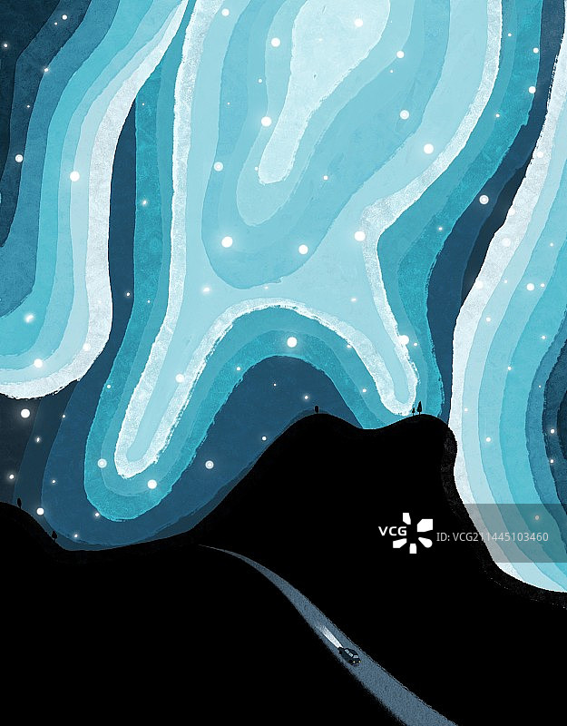 美丽的星空图片素材