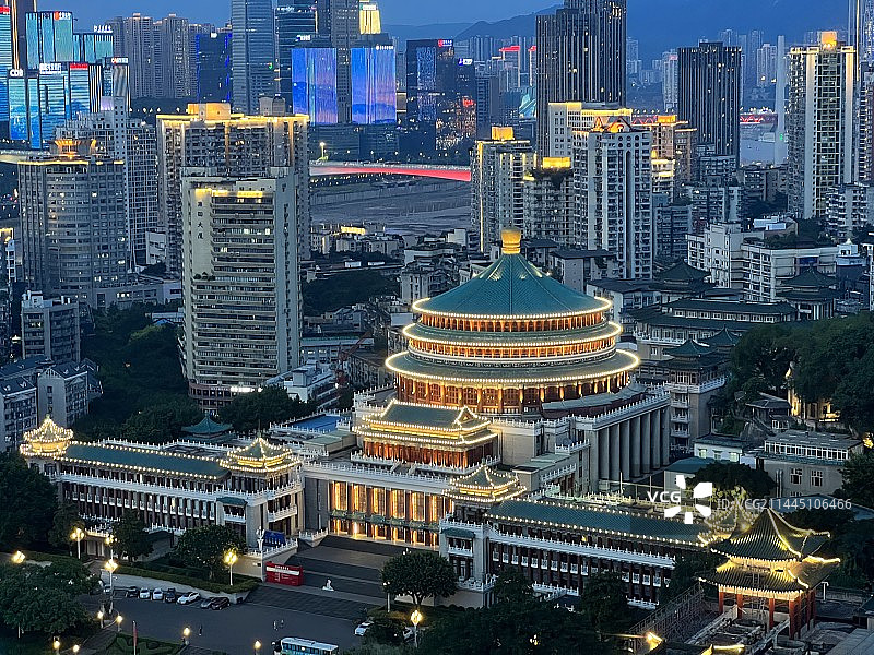 重庆人民大礼堂图片素材