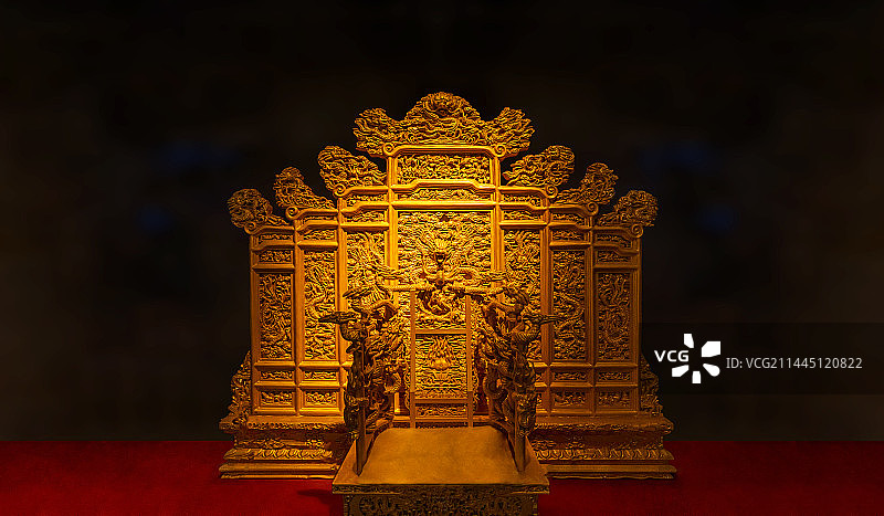 金銮殿龙椅图片素材