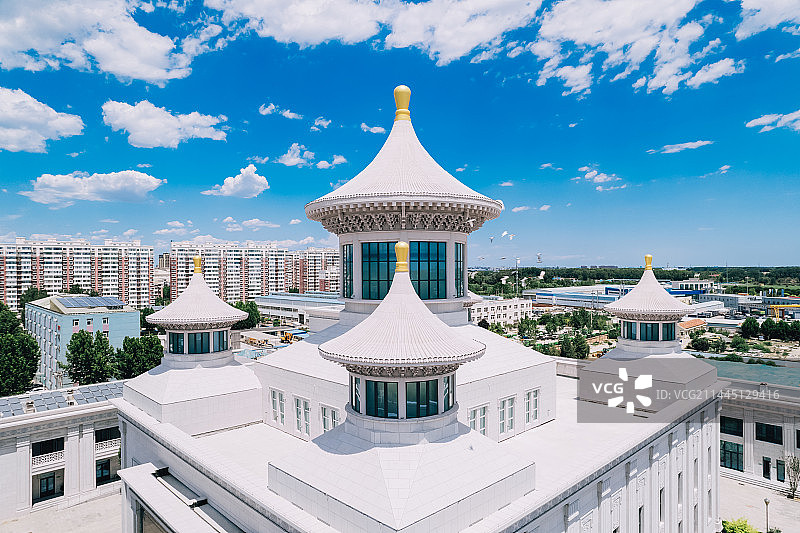 北京窦店清真寺图片素材