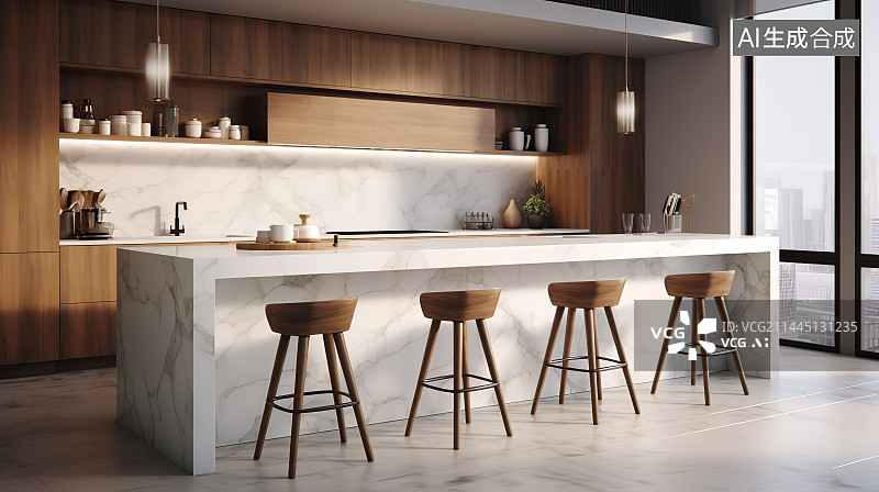 【AI数字艺术】样板房室内家具设计图片素材